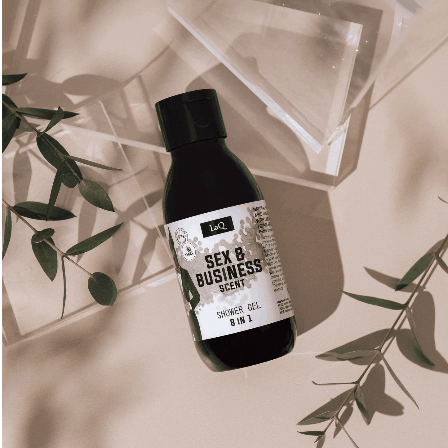 LaQ Shower Gel Doberman Travelsize - 100ml | MISTER33.COM