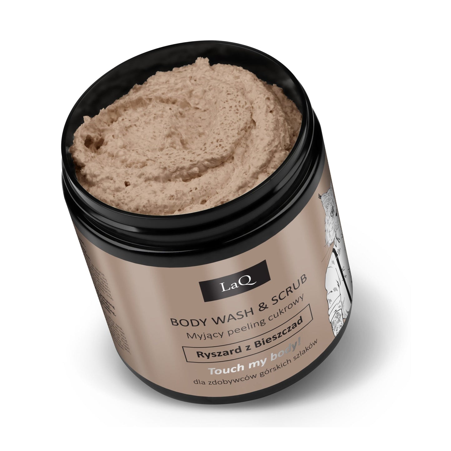 LaQ Body Wash & Scrub Grinding Paste Lynx - 220g | MISTER33.COM