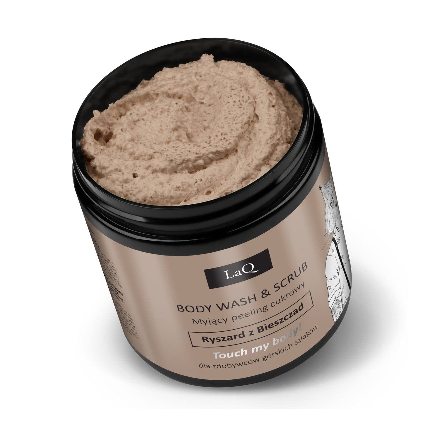 LaQ Body Wash & Scrub Grinding Paste Lynx - 220g | MISTER33.COM