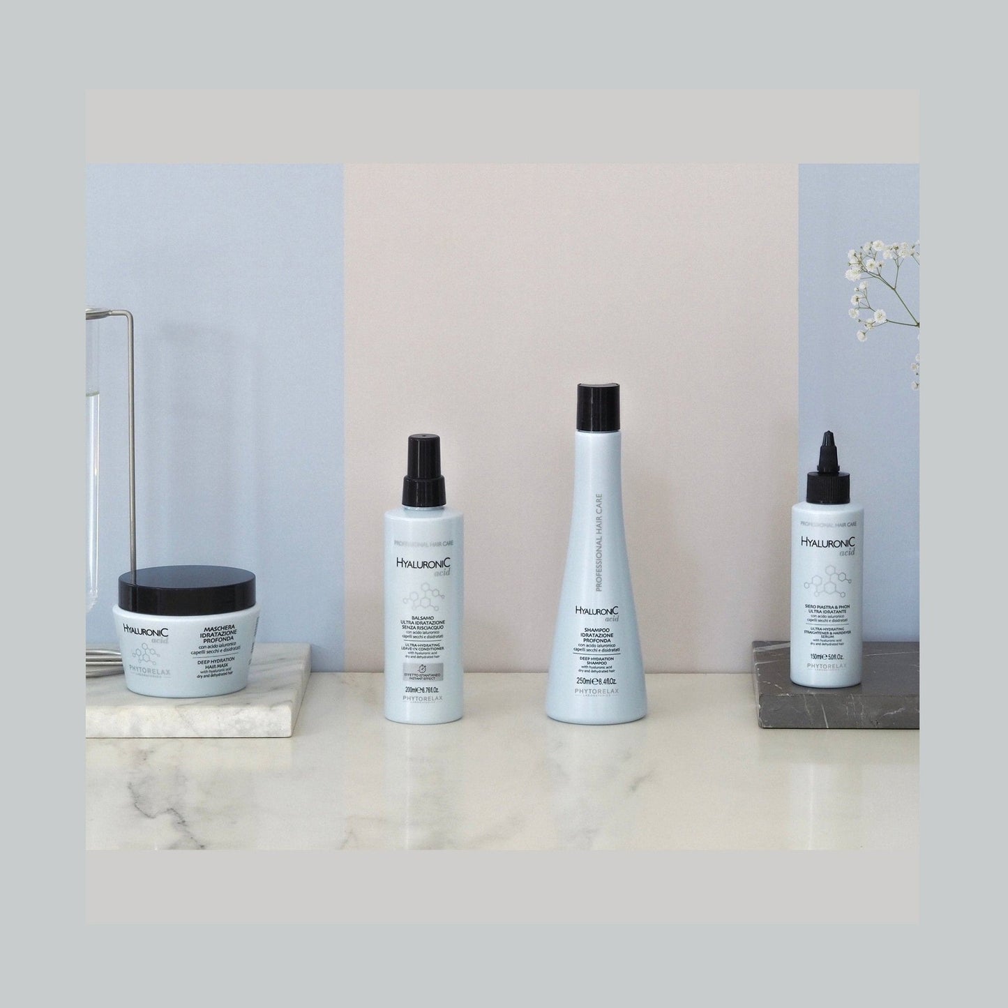 PHYTORELAX Hyaluronzuur Deep Hydration Haarmasker - 250ml | MISTER33.COM