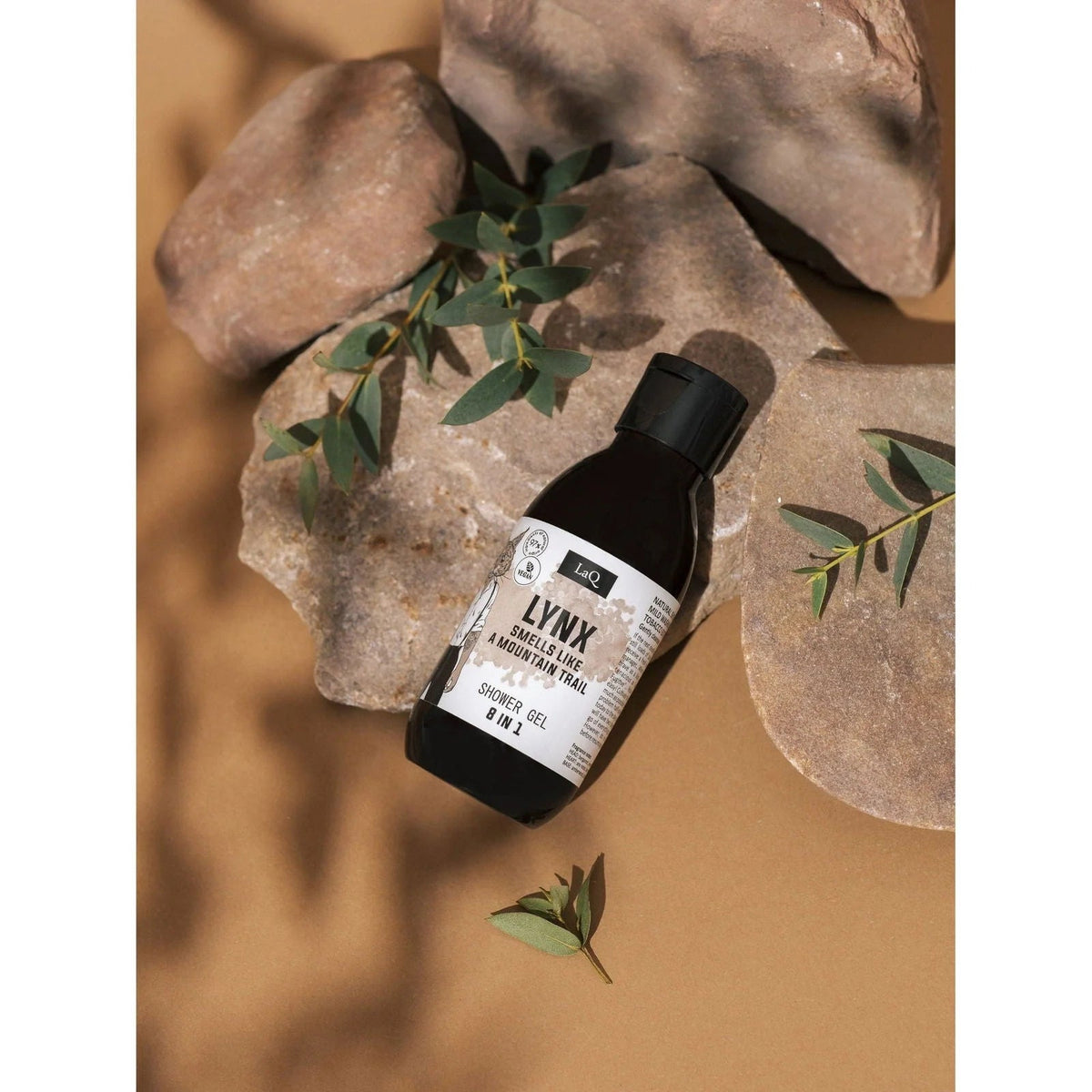 LaQ Shower Gel Lynx Travelsize – sfeerfoto