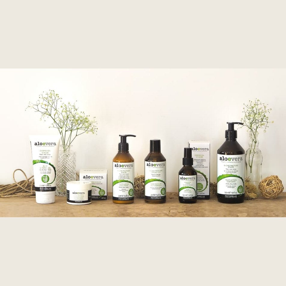 PHYTORELAX Multi - Action Aloe Bath – Vegan met Biologische Aloë Vera - 500ml | MISTER33.COM