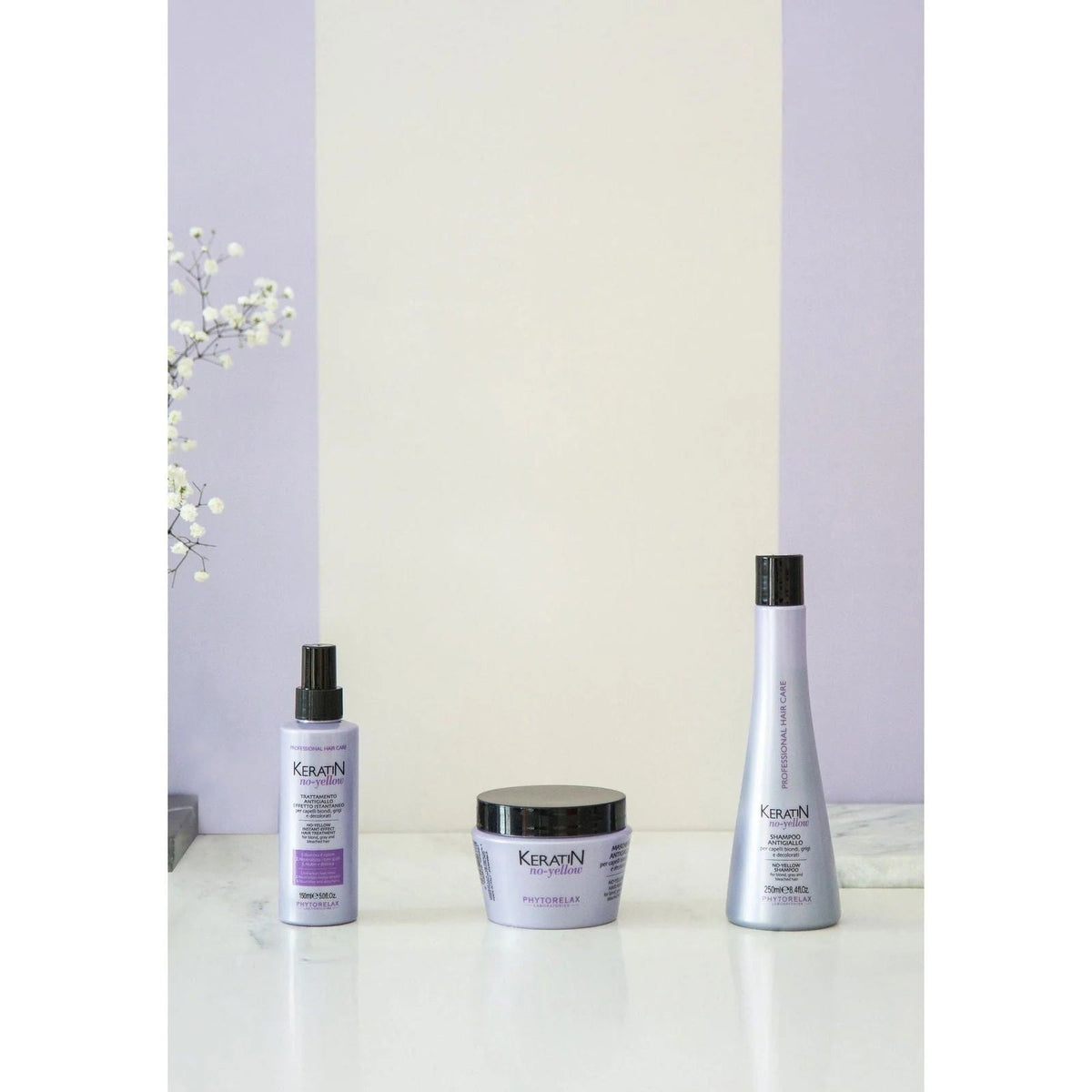 Phytorelax No-Yellow Haarmasker met Paars Pigment – met andere producten uit de lijn