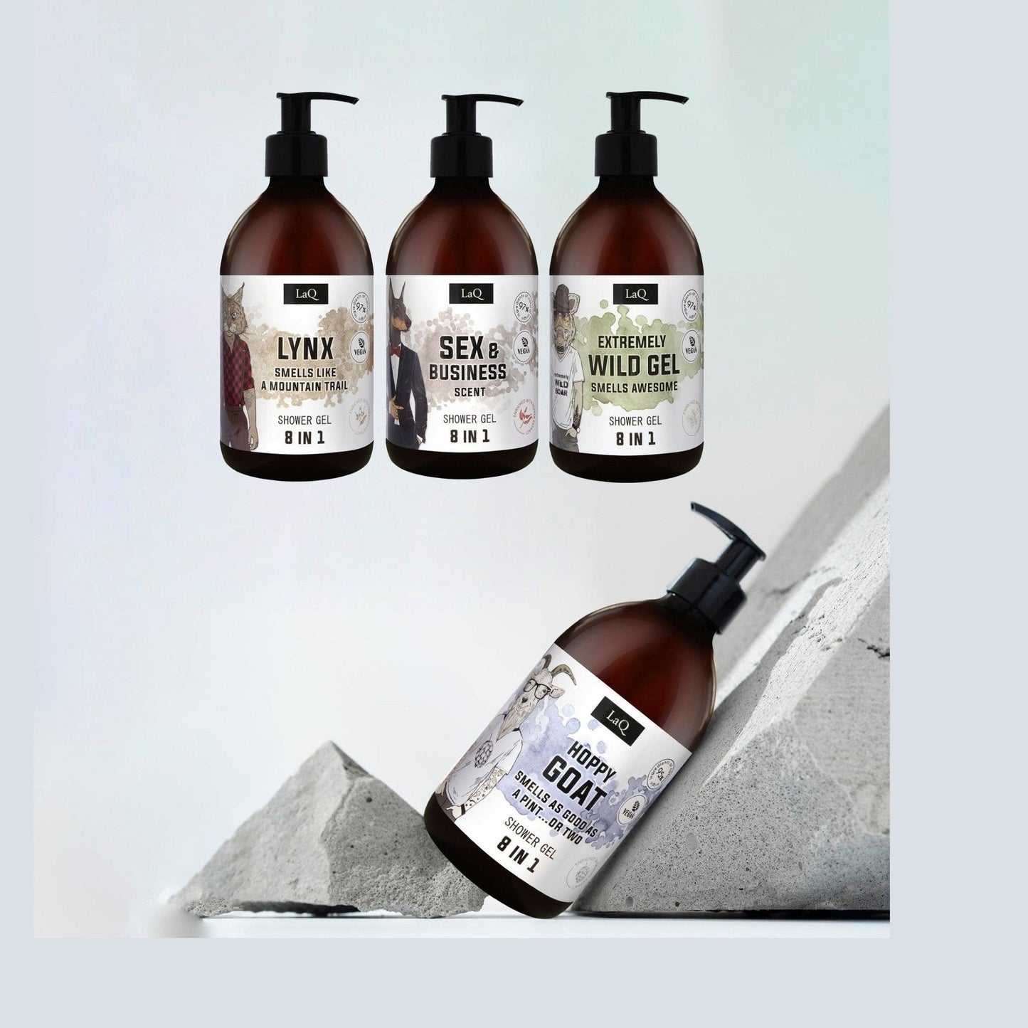 LaQ Shower Gel Doberman - 500ml | MISTER33.COM