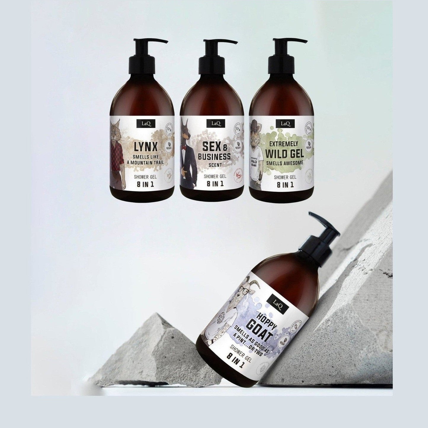 LaQ Shower Gel Doberman - 500ml | MISTER33.COM