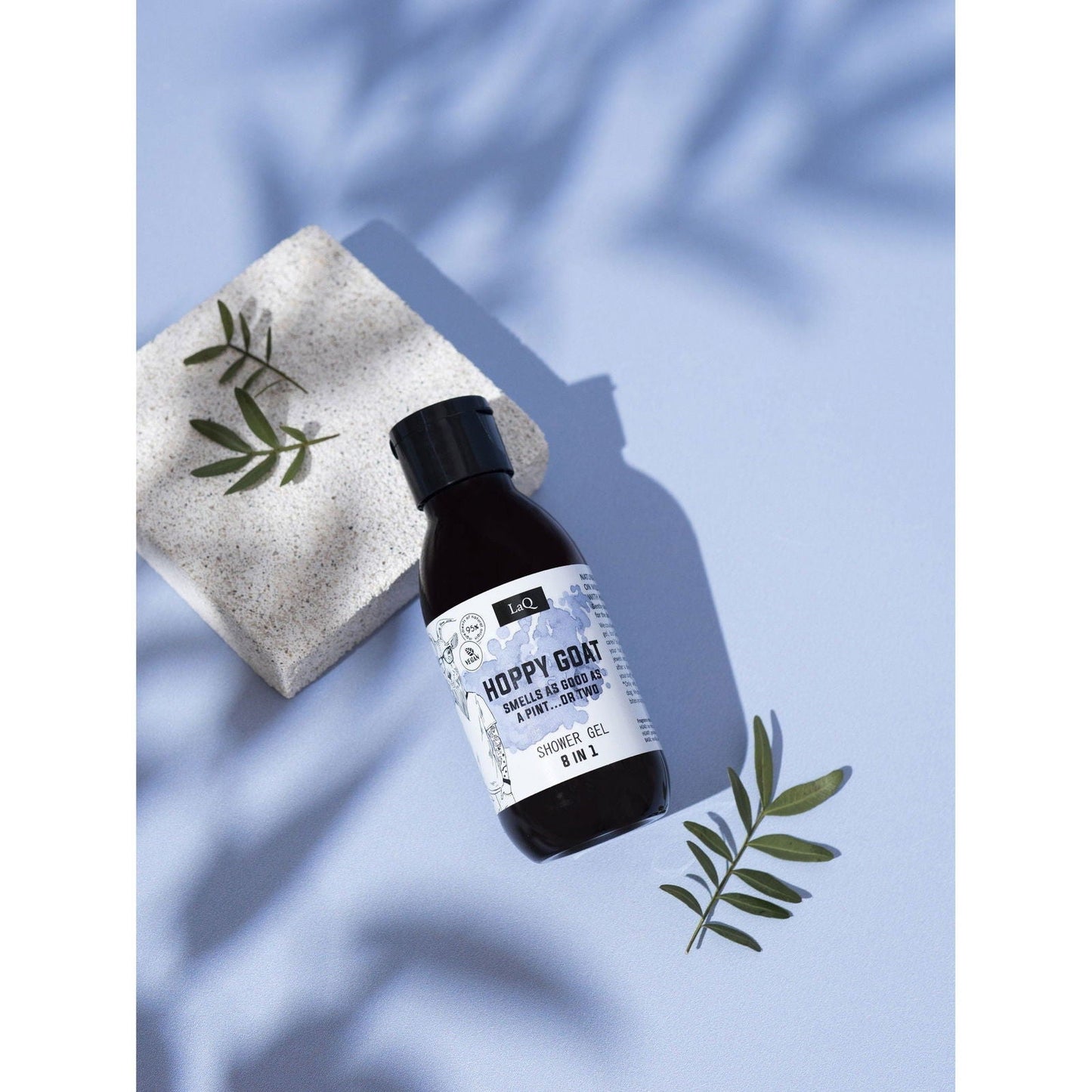 LaQ Shower Gel Hoppy Goat Travelsize - 100ml | MISTER33.COM