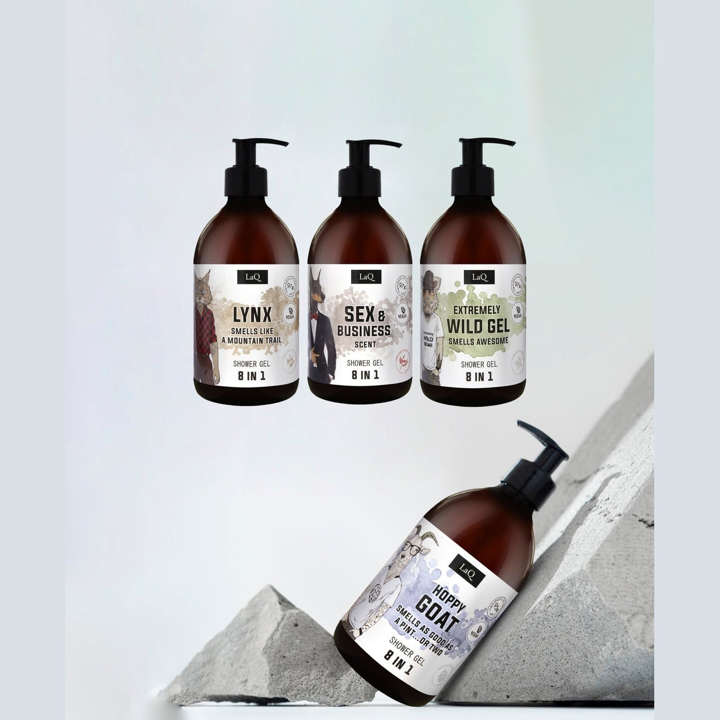 LaQ Shower Gel Lynx - 500ml | MISTER33.COM