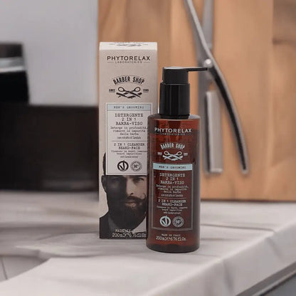 PHYTORELAX 2 in 1 Cleanser - Reiniger voor Baard & Gezicht - 200ml | MISTER33.COM