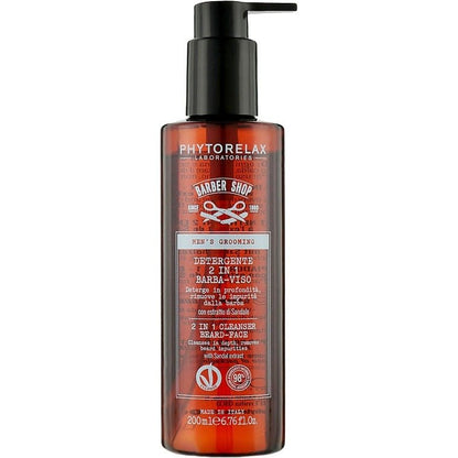 PHYTORELAX 2 in 1 Cleanser - Reiniger voor Baard & Gezicht - 200ml | MISTER33.COM
