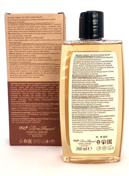 Men's Master Energy Anti-Hair Loss Shampoo – 260ml