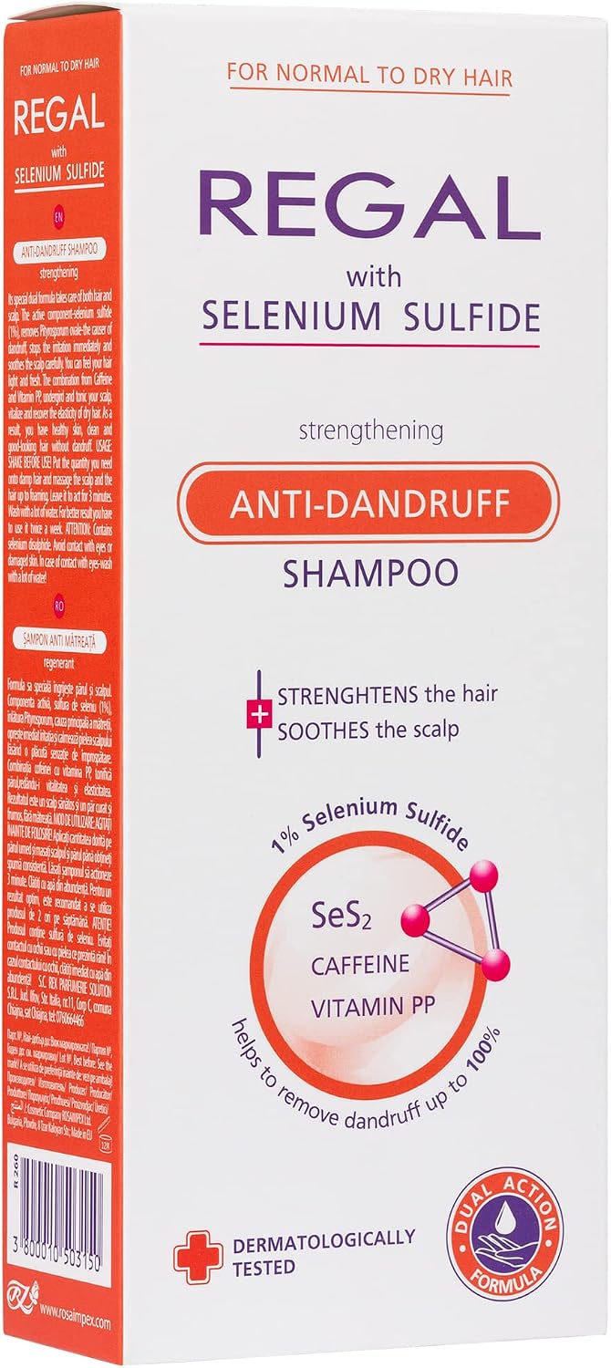 Regal Anti-Dandruff Shampoo Selenium – Normal and Dry Hair – 200ml