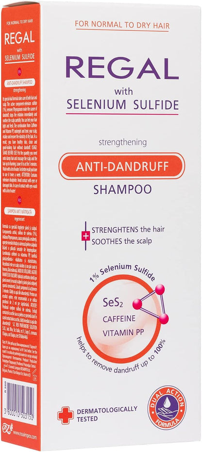 Regal Anti-Dandruff Shampoo Selenium – Normal and Dry Hair – 200ml