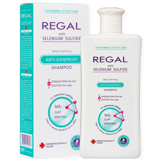 Regal Anti-Dandruff Shampoo Selenium – Normal and Oily Hair – 200ml