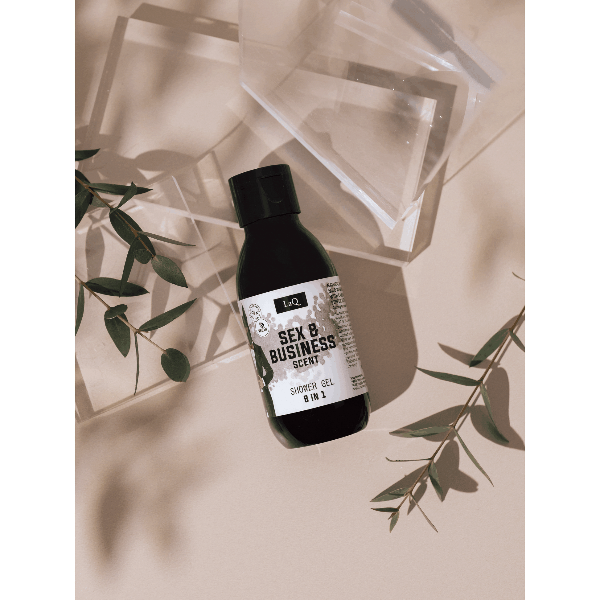 LaQ Shower Gel Doberman Travelsize - 100ml | MISTER33.COM