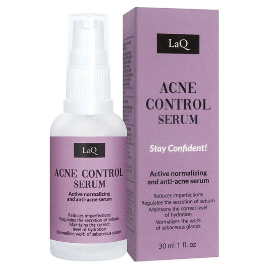 LaQ Acne Control Niacinamide Serum - Gezichtsserum tegen Acne en Onzuiverheden - 30ml | MISTER33.COM