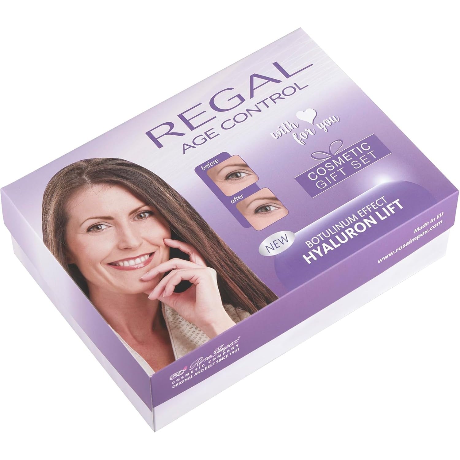 REGAL Age Control Cadeaubox Dagcrème, Nachtcrème en Serum - 105ml | MISTER33.COM