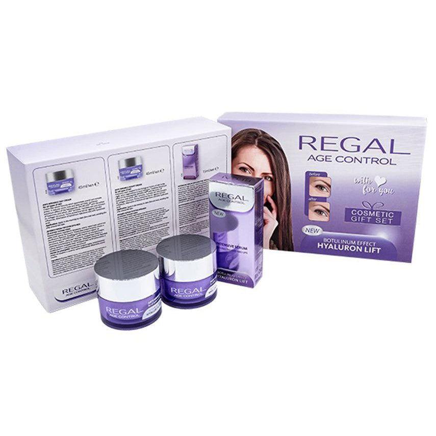 REGAL Age Control Cadeaubox Dagcrème, Nachtcrème en Serum - 105ml | MISTER33.COM