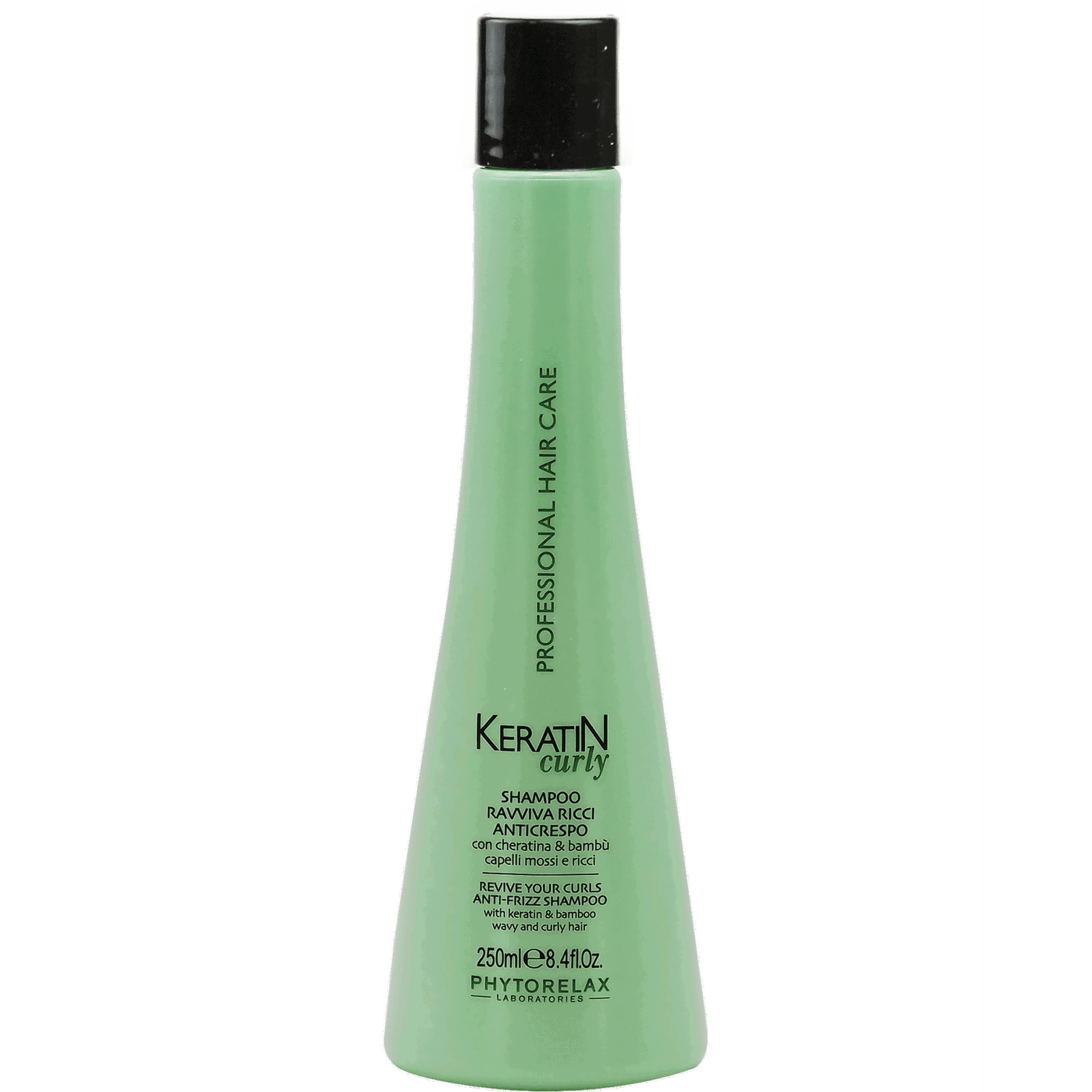 PHYTORELAX Anti - frizz Keratine Shampoo voor Krullend en Pluizig Haar - 250ml | MISTER33.COM