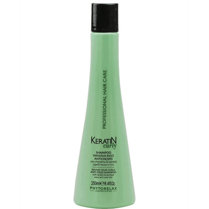 PHYTORELAX Anti - frizz Keratine Shampoo voor Krullend en Pluizig Haar - 250ml | MISTER33.COM