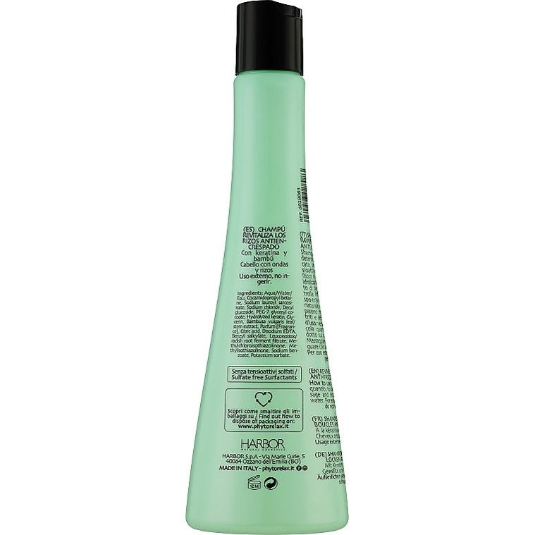 PHYTORELAX Anti - frizz Keratine Shampoo voor Krullend en Pluizig Haar - 250ml | MISTER33.COM