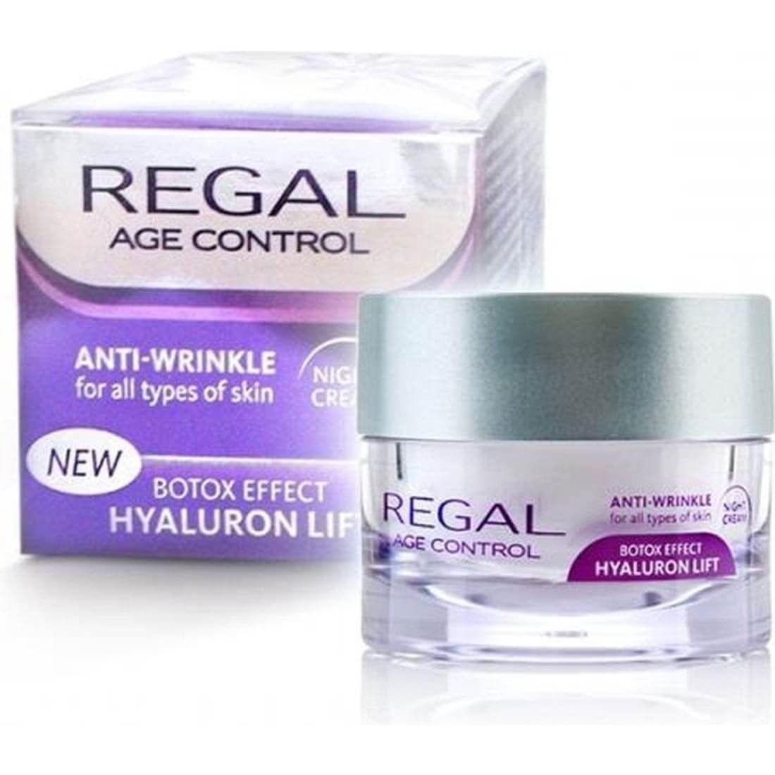 REGAL Anti - Rimpel Nachtcrème Botox Effect - 45ml | MISTER33.COM