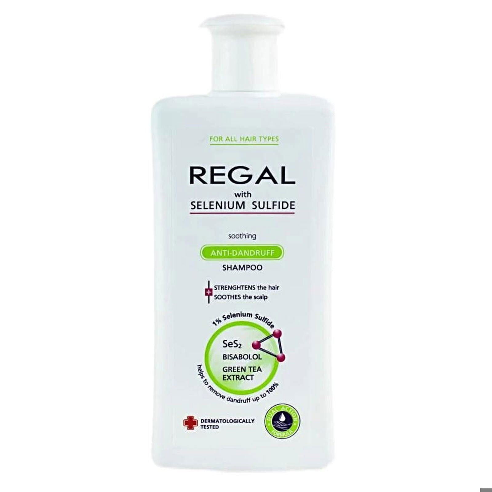 REGAL Anti - roos Shampoo Selenium Sulfide Elk Haartype - 200ml | MISTER33.COM