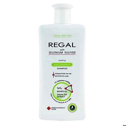 REGAL Anti - roos Shampoo Selenium Sulfide Elk Haartype - 200ml | MISTER33.COM