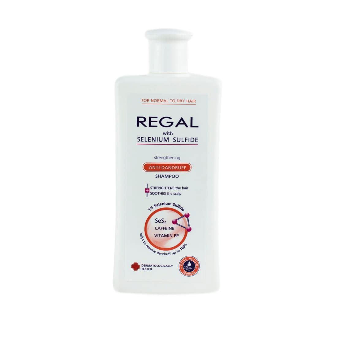 REGAL Anti - roos Shampoo Selenium Sulfide Normaal tot Droog Haar - 200ml | MISTER33.COM