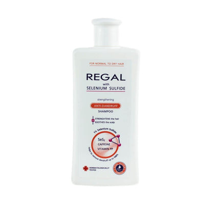 REGAL Anti - roos Shampoo Selenium Sulfide Normaal tot Droog Haar - 200ml | MISTER33.COM