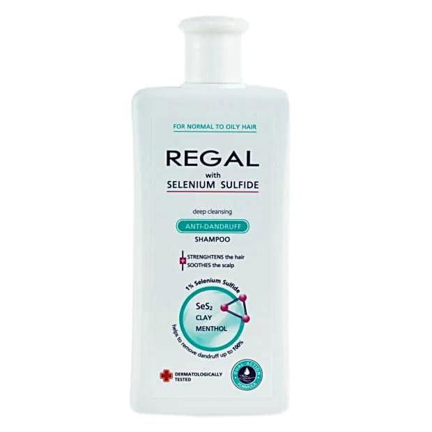 REGAL Anti - roos Shampoo Selenium Sulfide Normaal tot Vet Haar - 200ml | MISTER33.COM