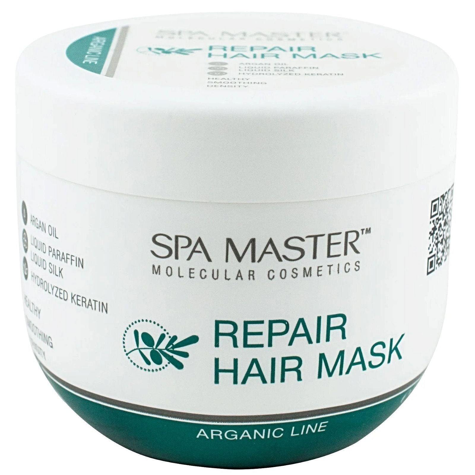 SPA MASTER Argan Haarmasker Droog tot Beschadigd Haar - 500ml | MISTER33.COM