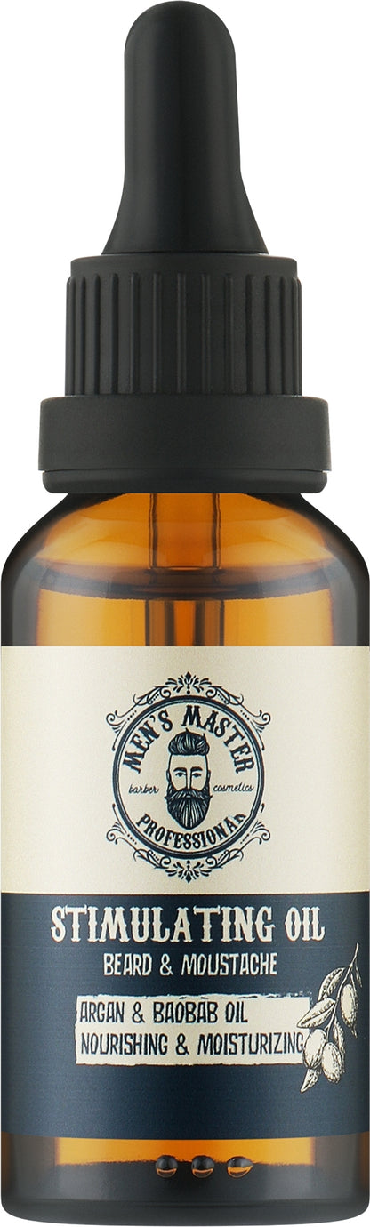 Men's Master Beard Oil – Softness & Shine – 30ml