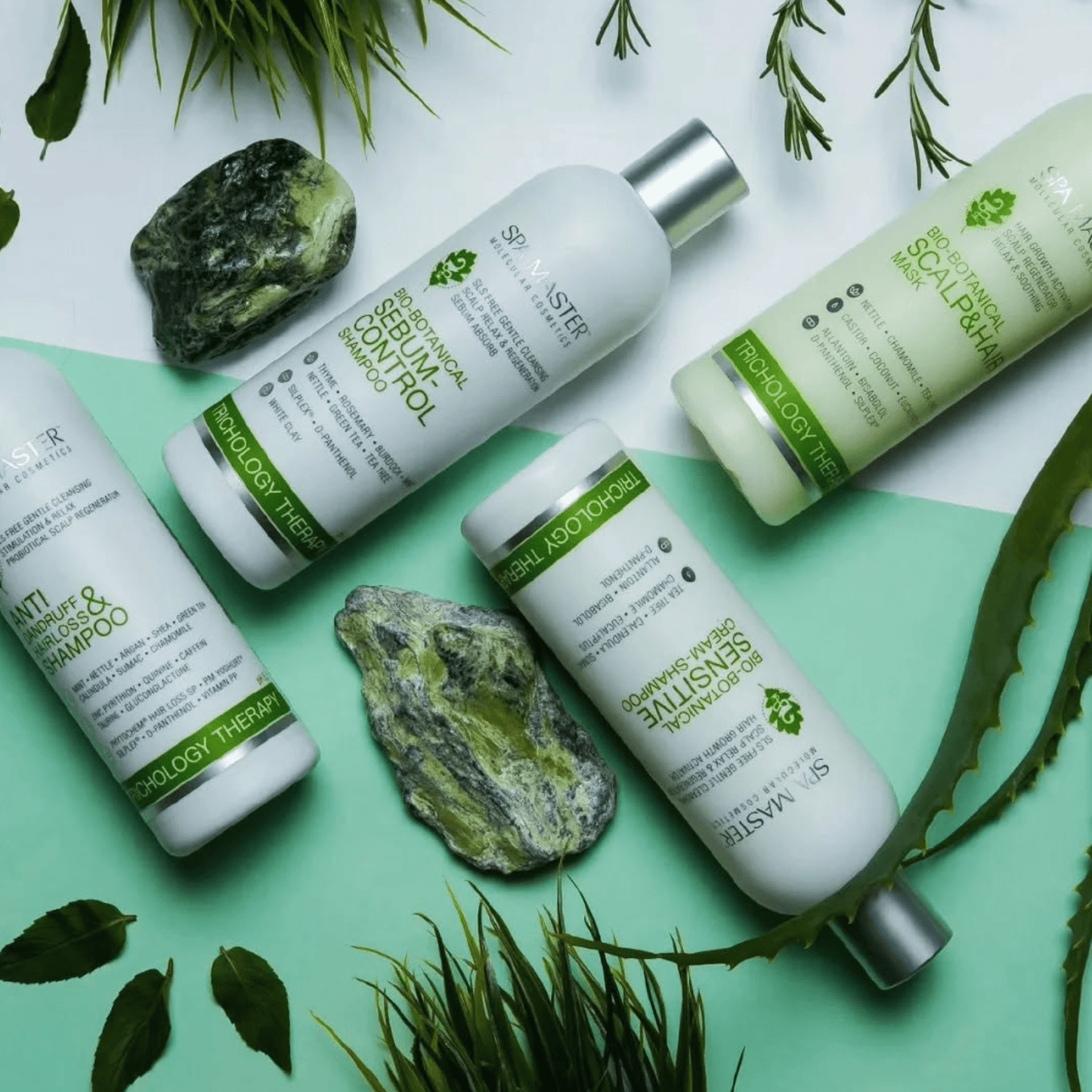 SPA MASTER Bio - botanische shampoo voor Gevoelige Hoofdhuid - 330ml | MISTER33.COM