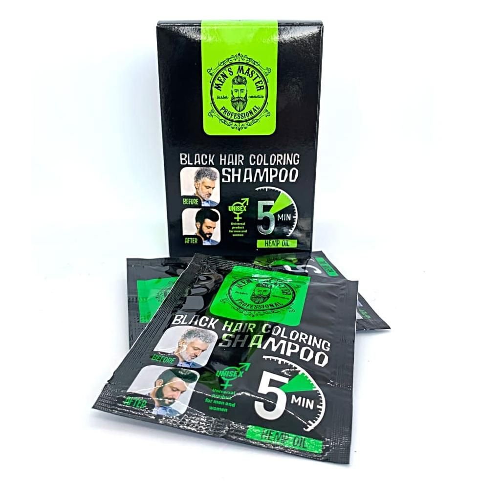 MEN'S MASTER Coloring Shampoo Zwart of Bruin - 250ml | MISTER33.COM