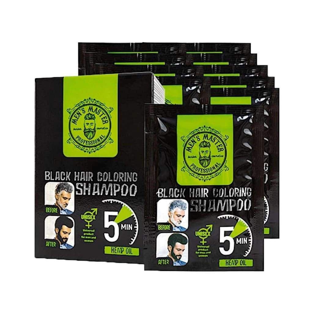 MEN'S MASTER Coloring Shampoo Zwart of Bruin - 250ml | MISTER33.COM