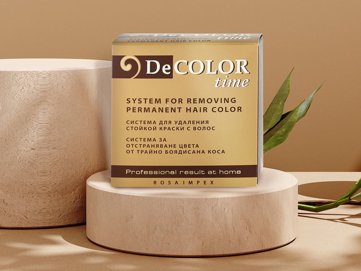 DeCOLOR time Bleaching System – Removes Permanent Hair Dye – 330ml