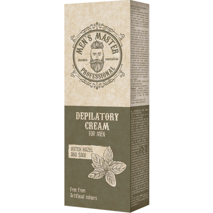 MEN'S MASTER Depilatory Cream Ontharingscrème - 175ml | MISTER33.COM