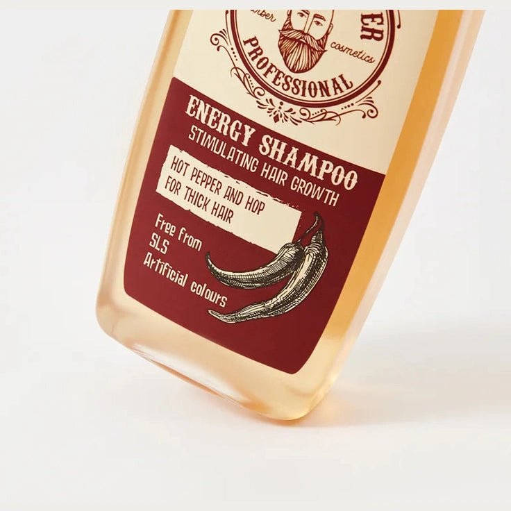 MEN'S MASTER Energy Shampoo Anti - Haaruitval 6 Stuks Voordeelverpakking - 1560ml | MISTER33.COM