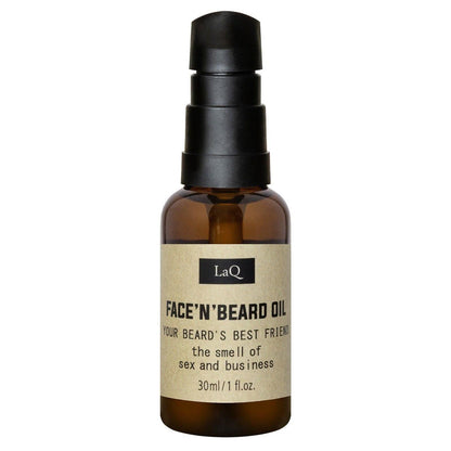 LaQ Face 'n' Beard Oil Doberman Baardolie - 30ml | MISTER33.COM