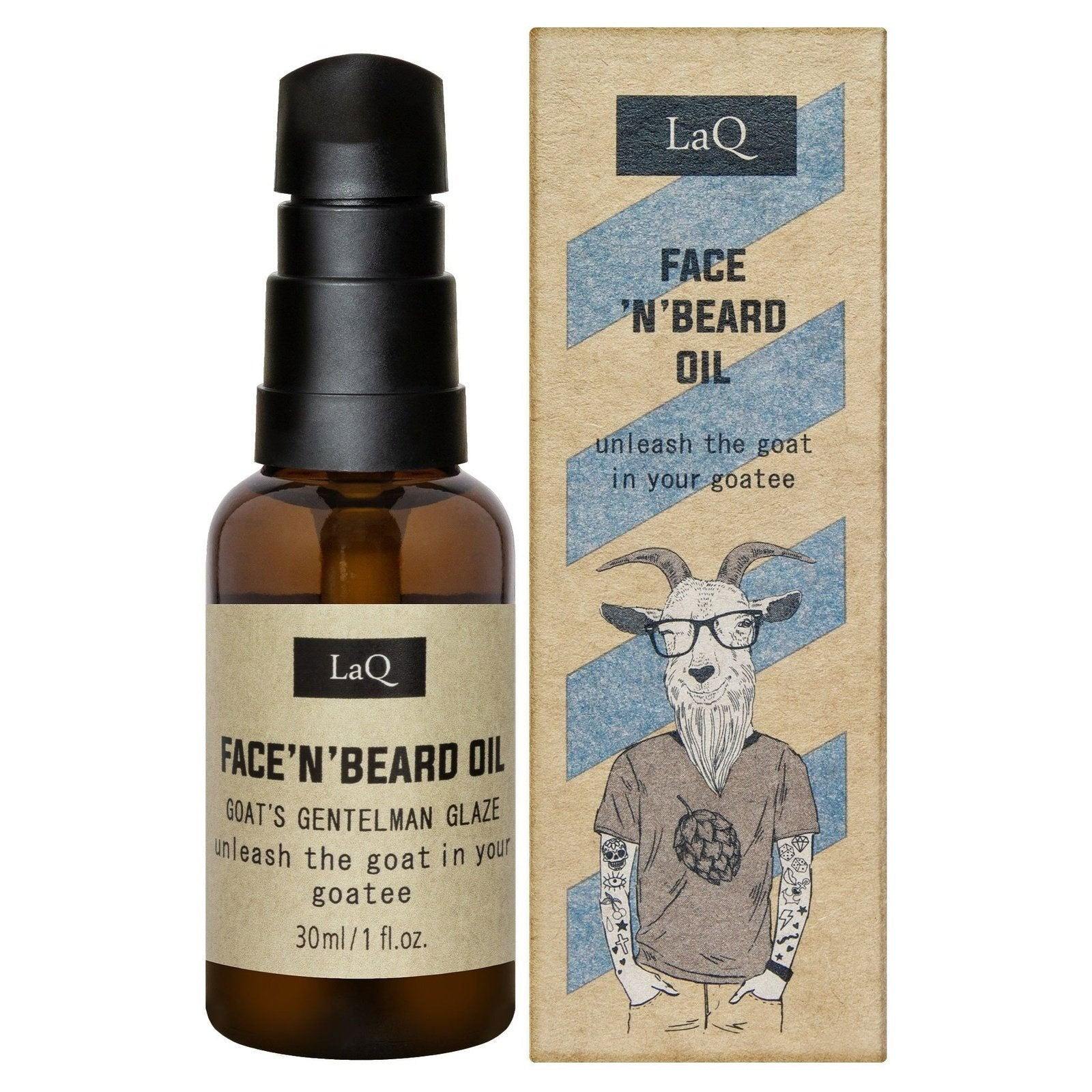 LaQ Face 'n' Beard Oil Hoppy Goat Baardolie - 30ml | MISTER33.COM
