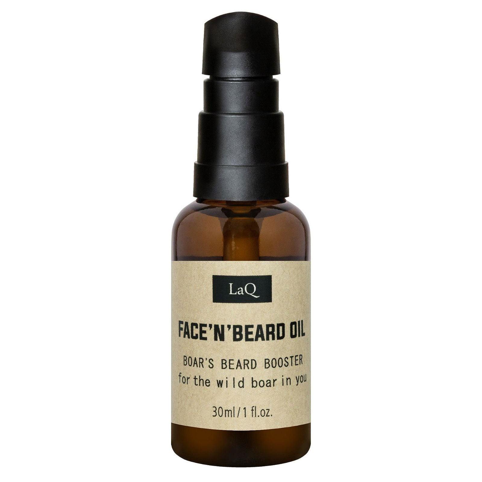 LaQ Face 'n' Beard Oil Wild Boar Baardolie - 30ml | MISTER33.COM