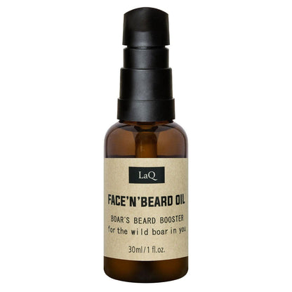 LaQ Face 'n' Beard Oil Wild Boar Baardolie - 30ml | MISTER33.COM