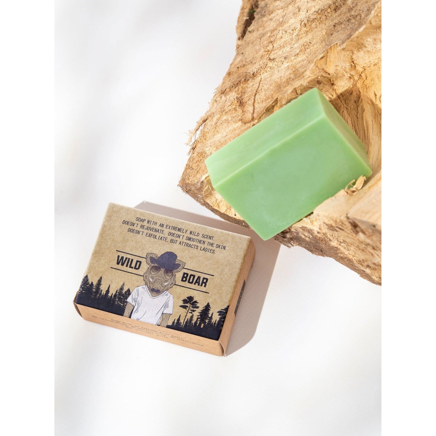 LaQ Giftset Wild Boar Shower Gel, Body Scrub, Soap Bar - 815g | MISTER33.COM