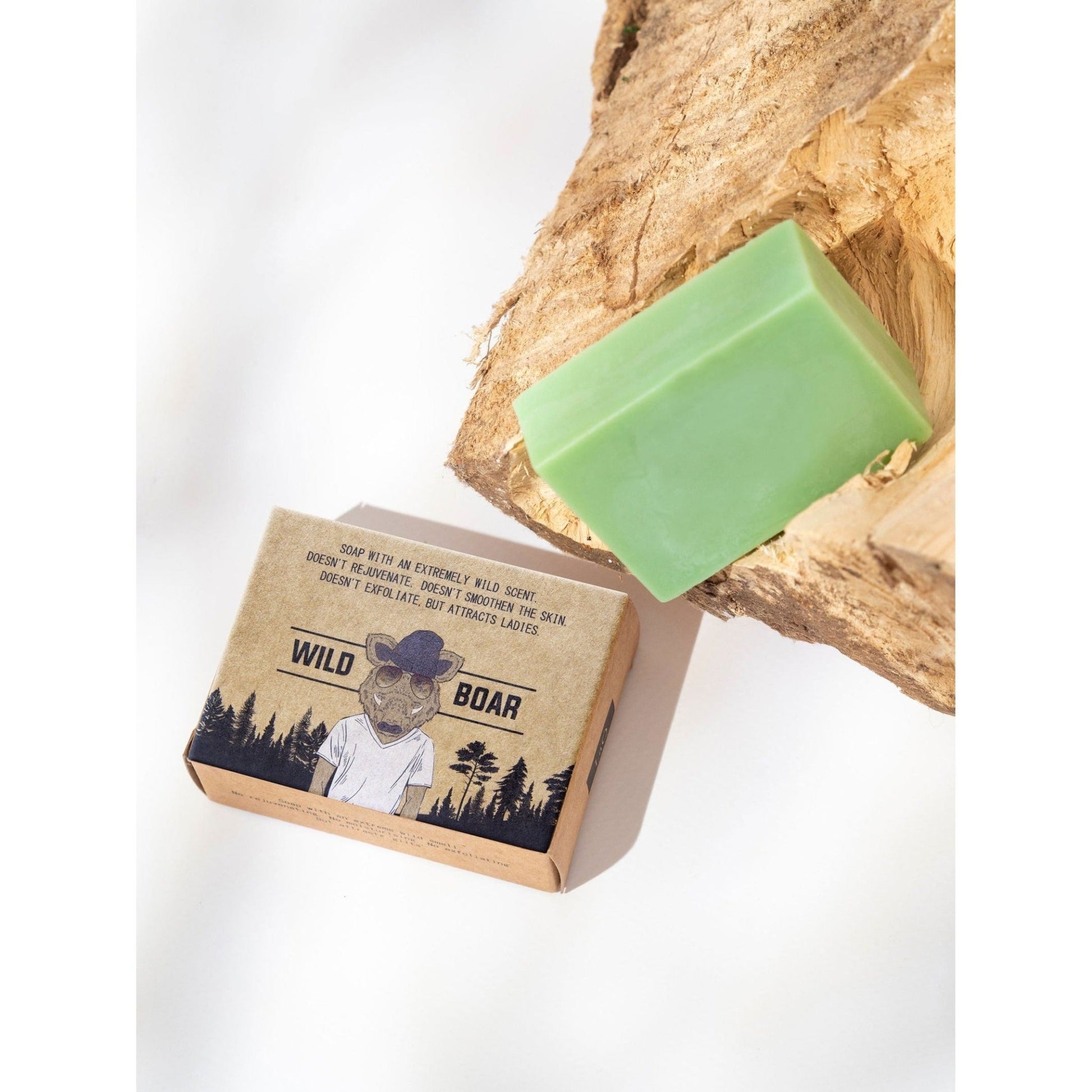 LaQ Giftset Wild Boar Shower Gel, Body Scrub, Soap Bar - 815g | MISTER33.COM