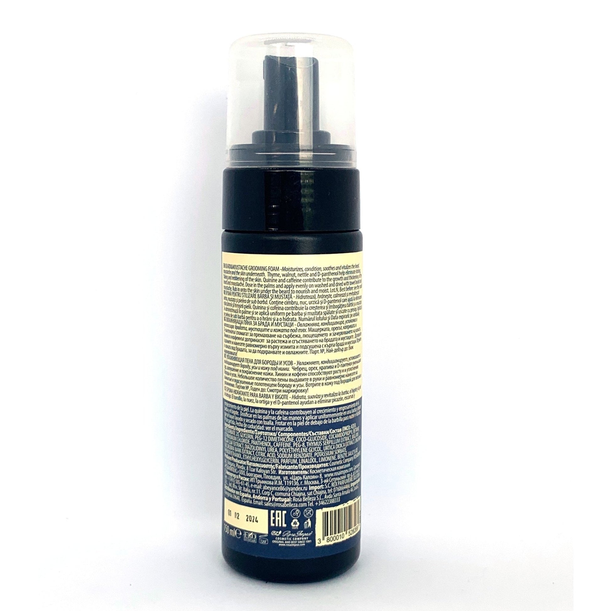 MEN'S MASTER Grooming Foam voor Baard en Snor - 150ml | MISTER33.COM