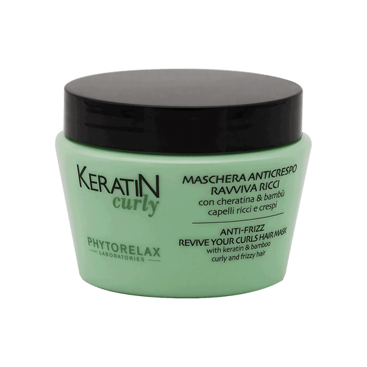 PHYTORELAX Haarmasker Anti - Frizz Keratine Krullend Haar - 250ml | MISTER33.COM