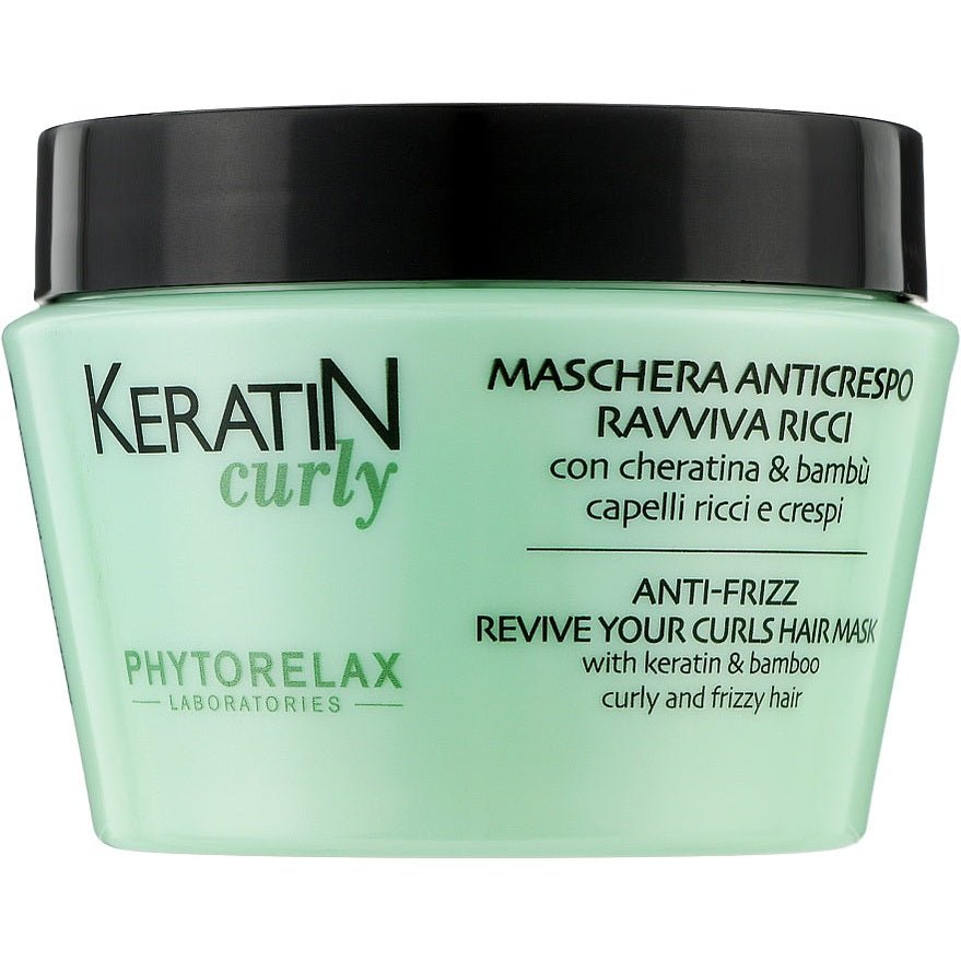 PHYTORELAX Haarmasker Anti - Frizz Keratine Krullend Haar - 250ml | MISTER33.COM