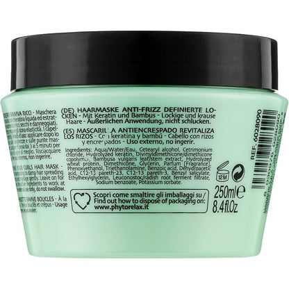 PHYTORELAX Haarmasker Anti - Frizz Keratine Krullend Haar - 250ml | MISTER33.COM