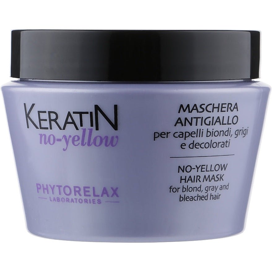 PHYTORELAX Haarmasker Keratine No Yellow - 250ml | MISTER33.COM