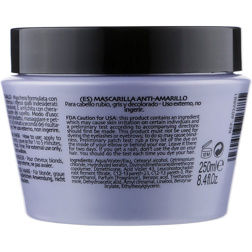 PHYTORELAX Haarmasker Keratine No Yellow - 250ml | MISTER33.COM